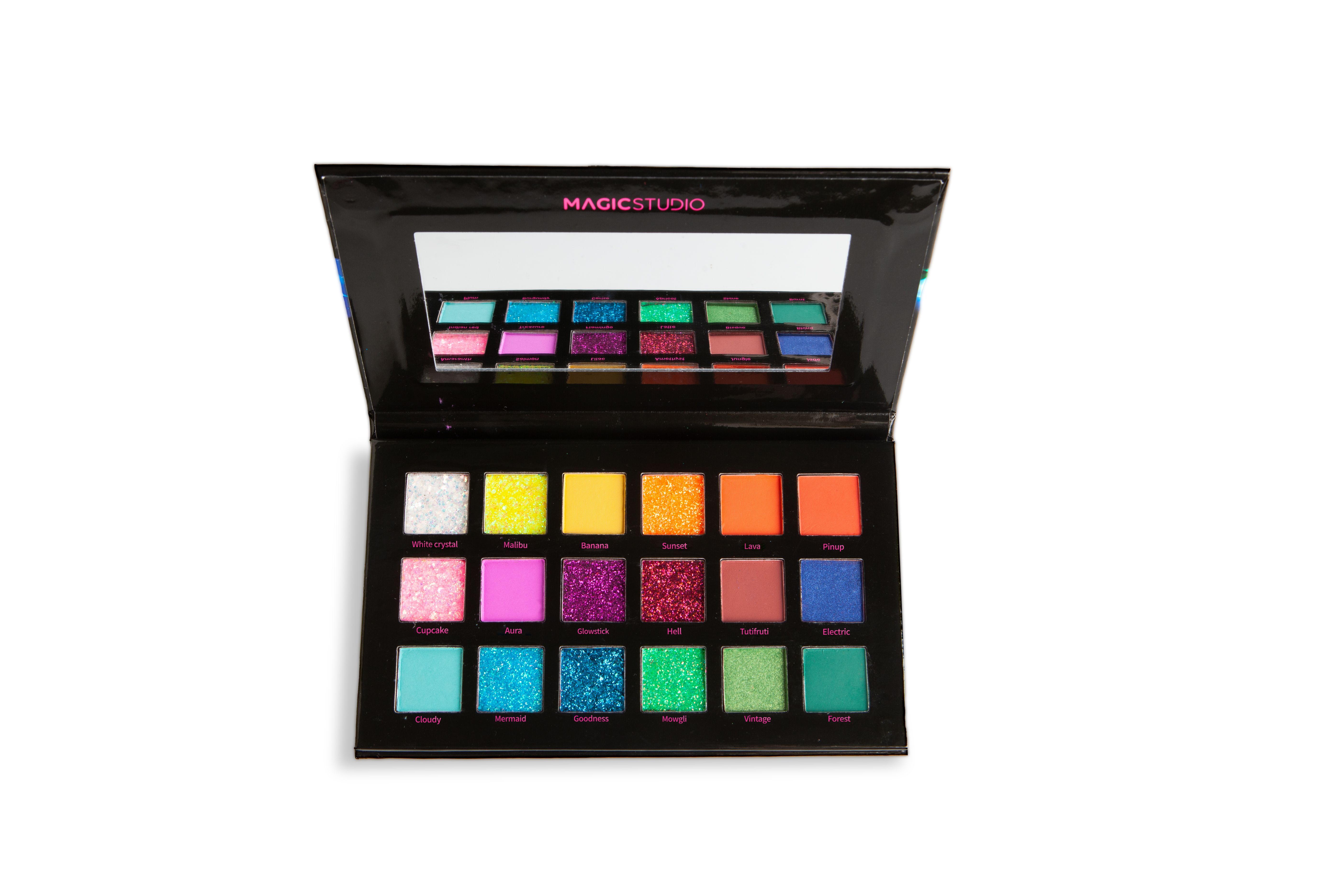 Paleta očných tieňov Neon Palety očných tieňov a líčenie