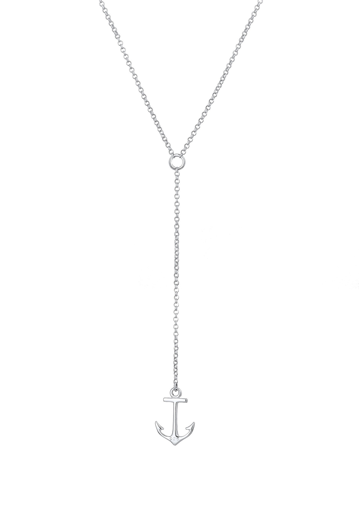 Elli YChaine d'Ancrage Collier Femme (925/1000) Argent