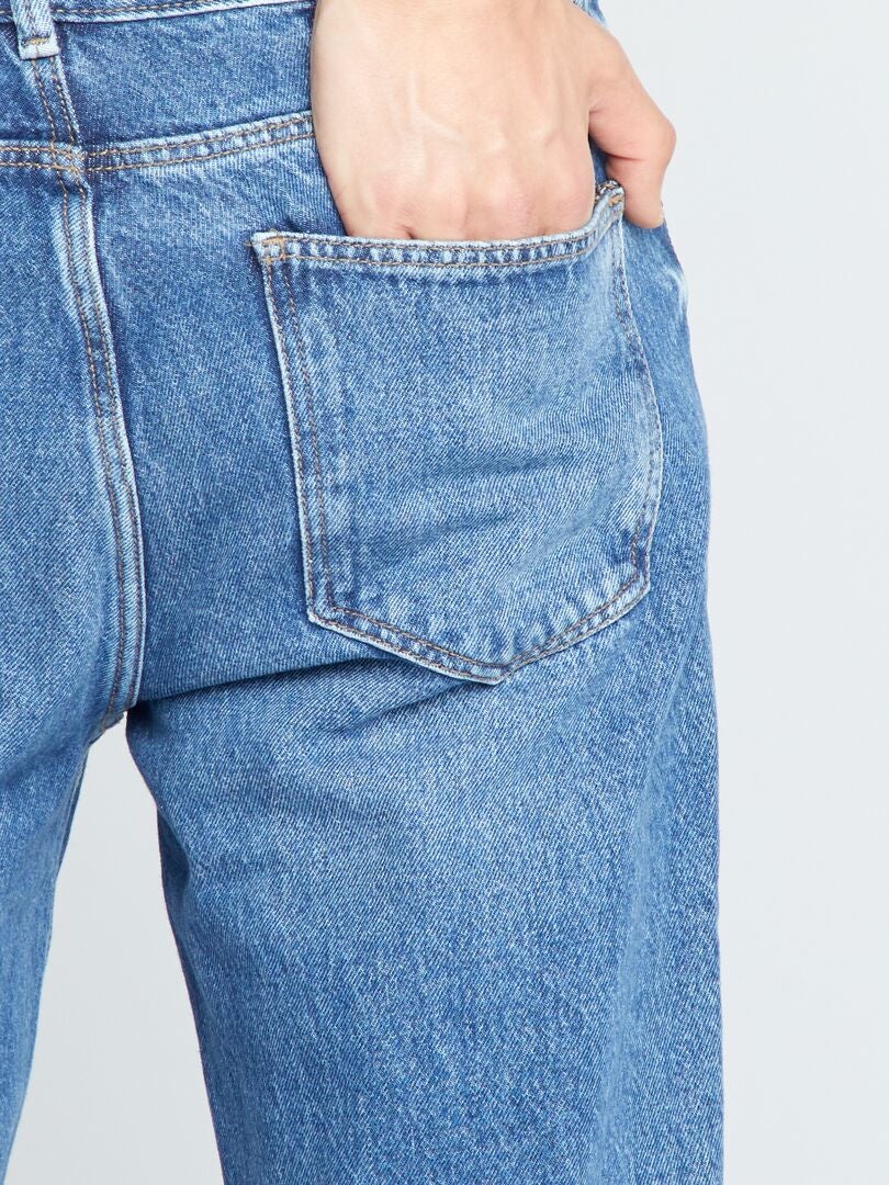 Pantalones vaqueros de pierna ancha - L32 - AZUL