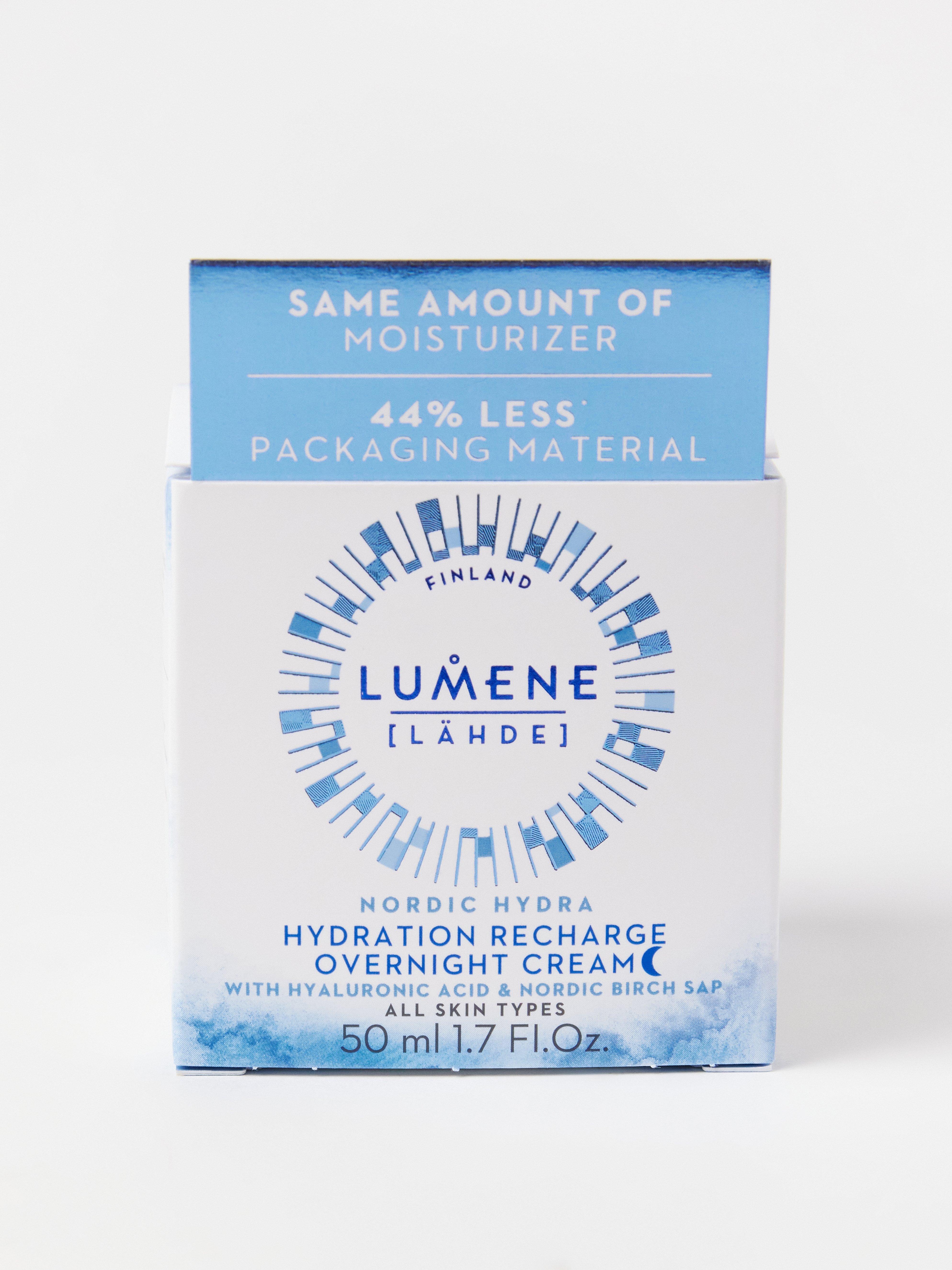 Lumene Nordic Hydra Lähde Creme Hidratante Noturno Recarregador Sem Cor