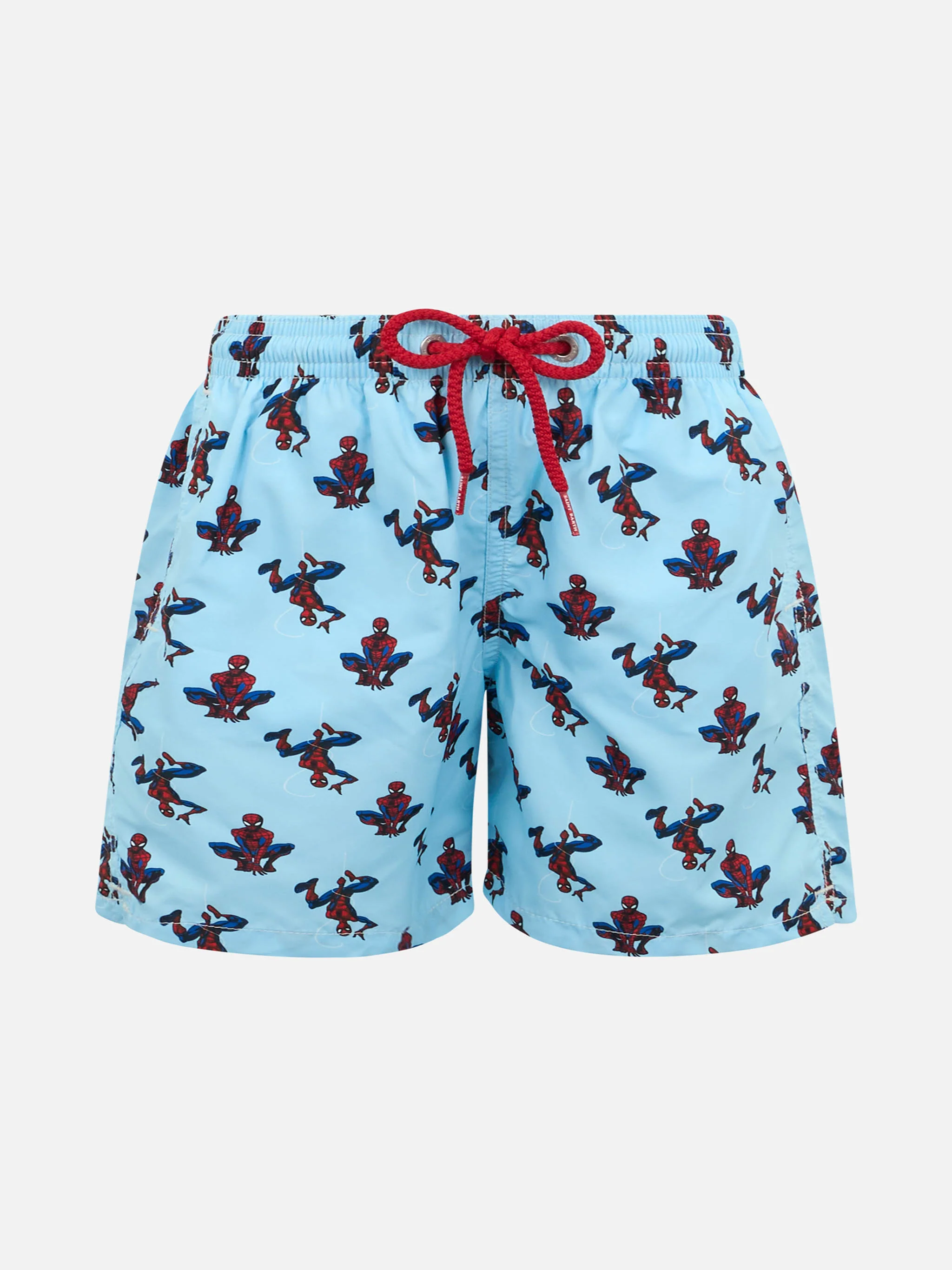 Costume da bagno da bambino in tessuto leggero Jean Lighting con stamp