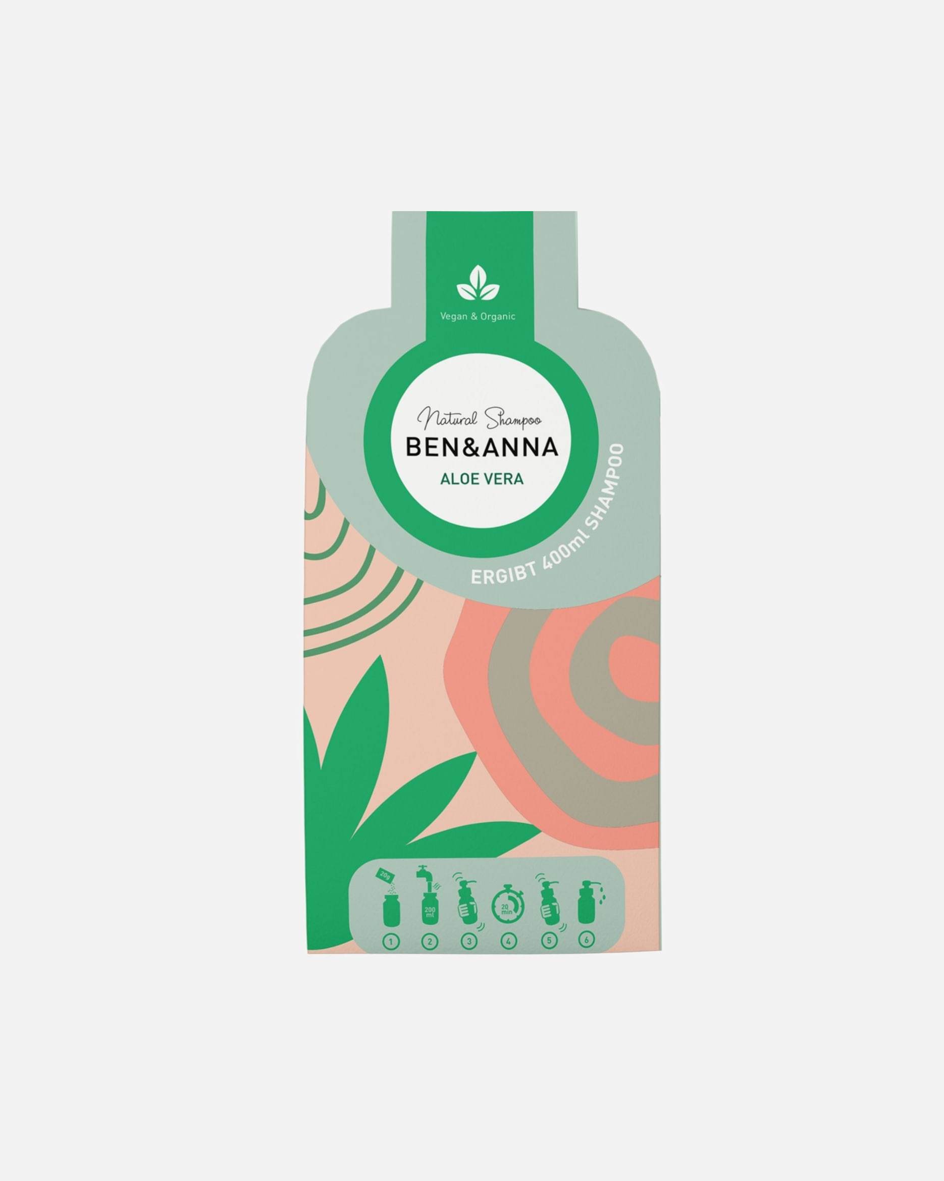 Ben & Anna šampon u pahuljicama s aloe verom - 40 g