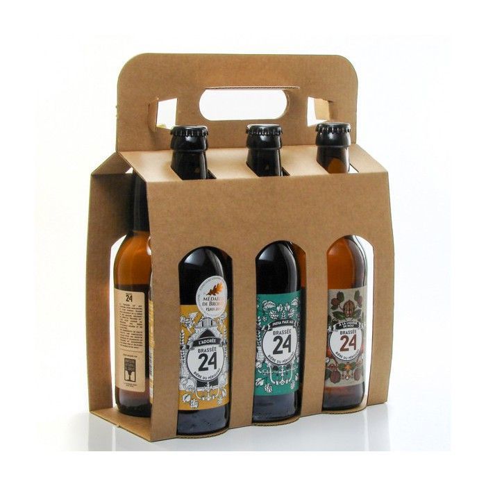 Confezione da 6 birre Brassée 24 Mixte Saveurs Brasserie Artisanale de Sarlat 6x33cl