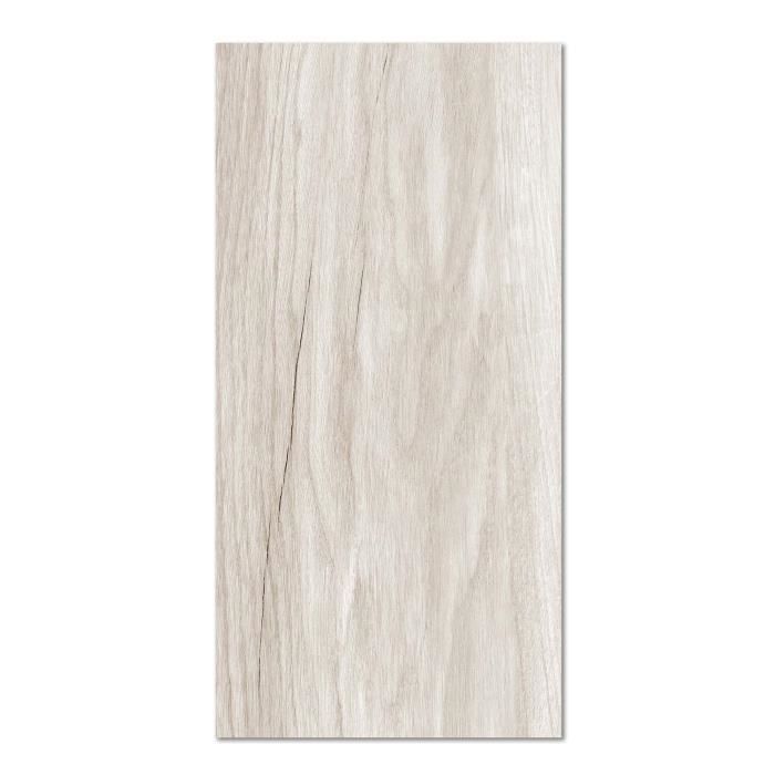 Alfombra de vinilo - Panorama - Beige - 60x110 cm - Resistente - Para interior/exterior