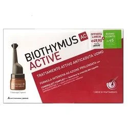 BIOTHYMUS Biothymus AC Active 10 flessen anti-haaruitvalbehandeling voor mannen