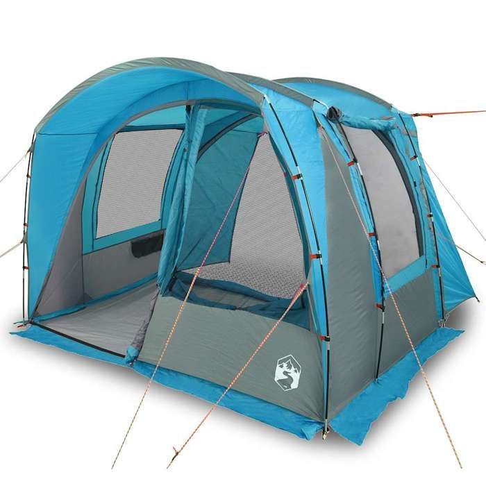 Tienda de campaña para coche vidaXL para 4 personas, azul, impermeable, tienda de campaña, tienda de jardín, refugio exterior, tienda de campaña para acampar, refugio 4009498