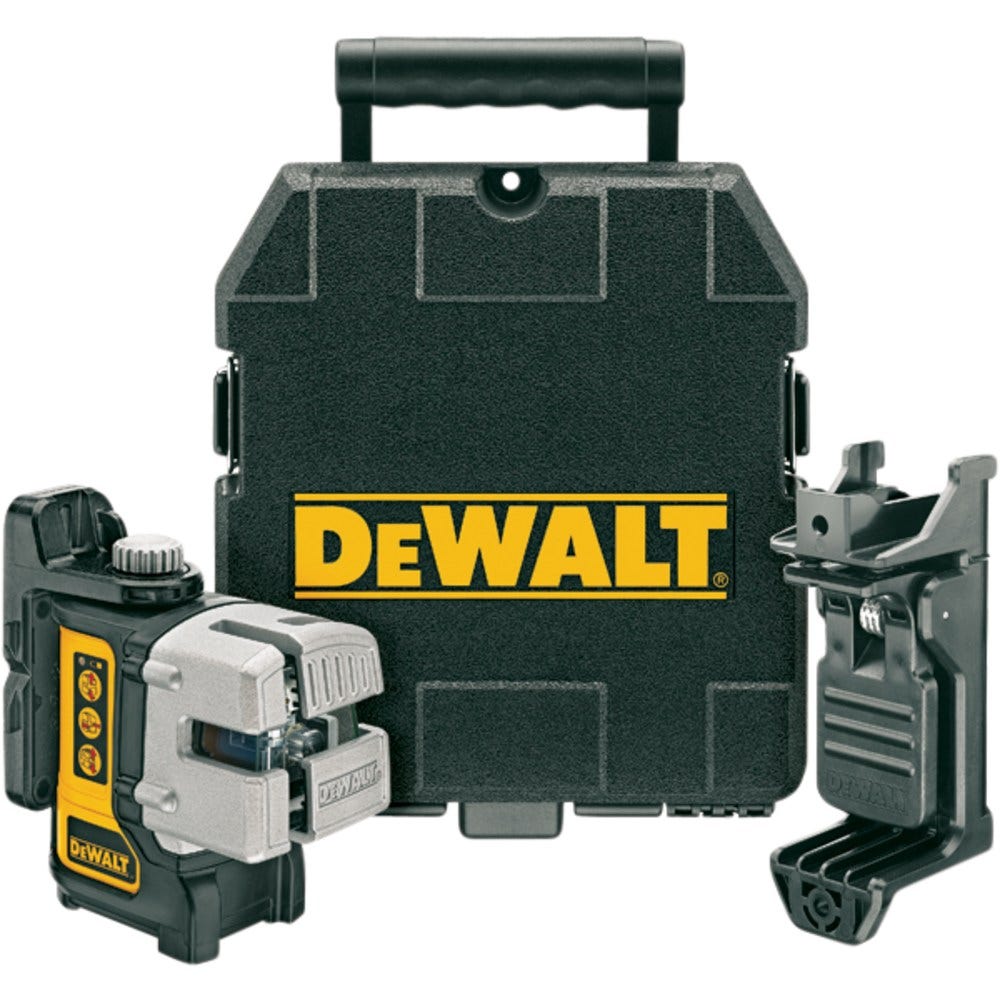 Nível a laser multilinhas com feixe vermelho DEWALT DW089K-XE