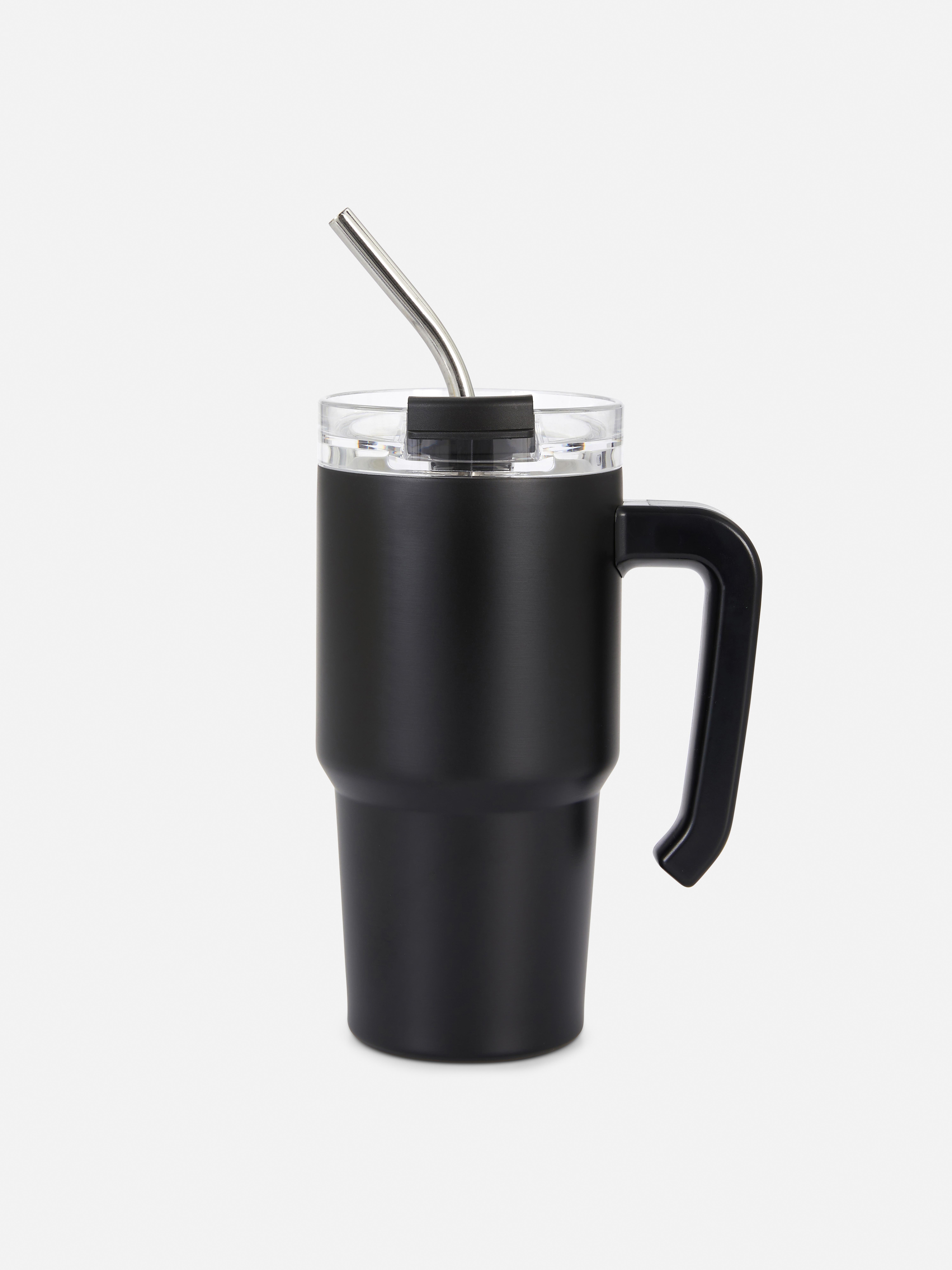 Cană de călătorie din oțel inoxidabil 590 ml Această cană de călătorie de 590 ml este perfectă pentru a vă potoli setea din mers.