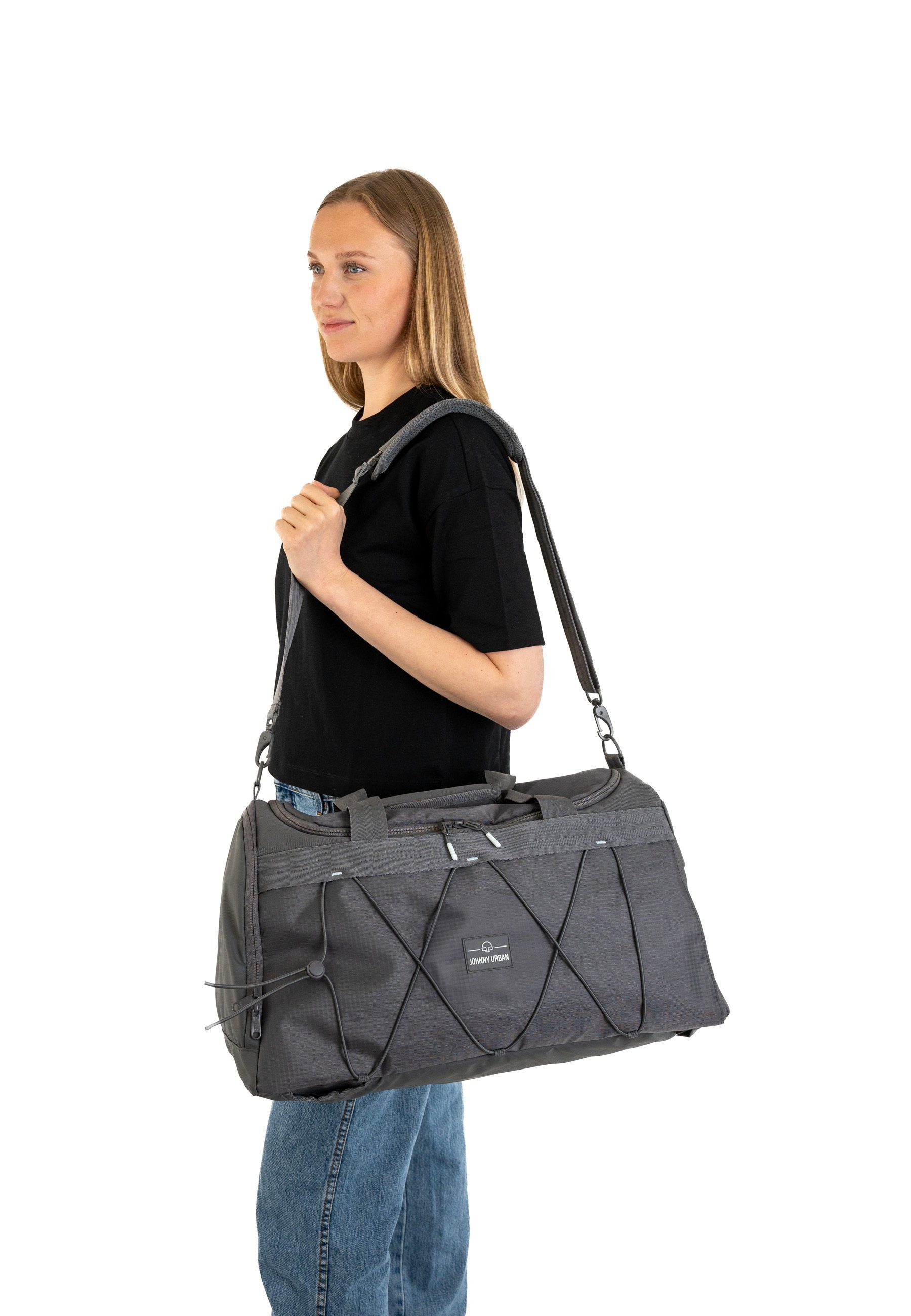 Johnny Urban SHAWN - Weekend bag - dunkelgrau