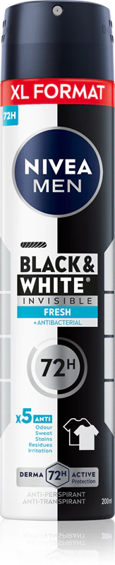 NIVEA MEN Black & White Fresh anti-inhalator spray