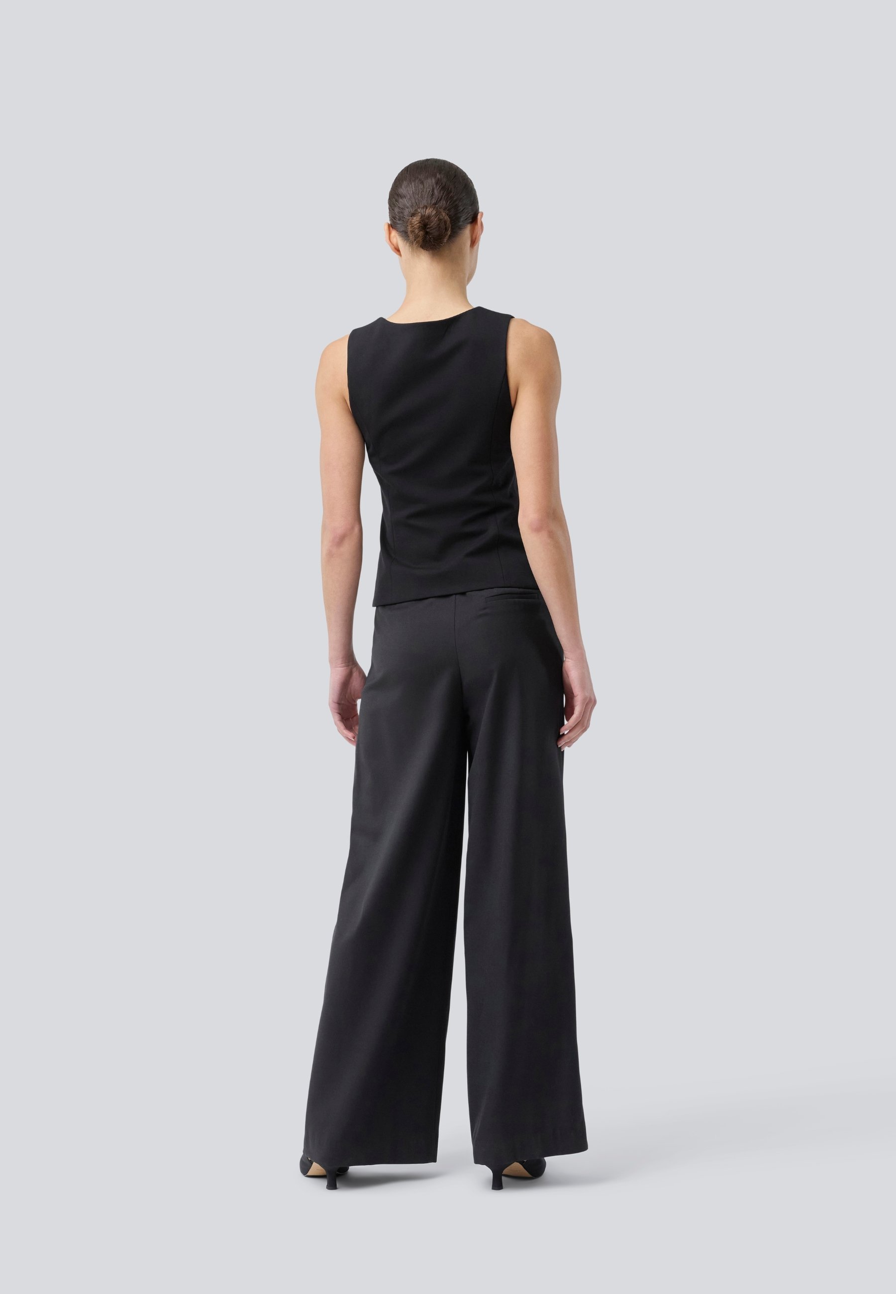 Modström TANNY TOP - Top - zwart