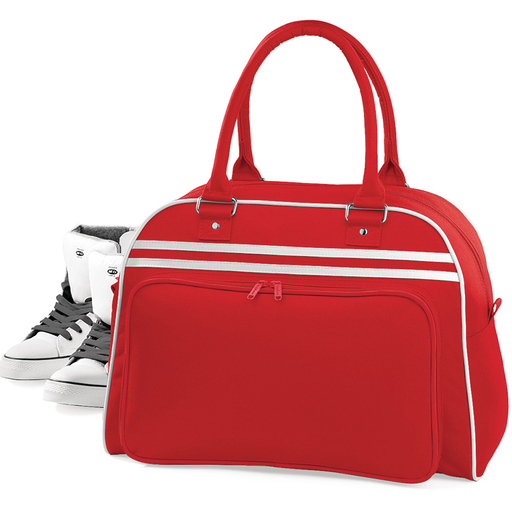  Bolsa Deportiva De Viaje Estilo Bolos Retro (23 Liter) Bagbase