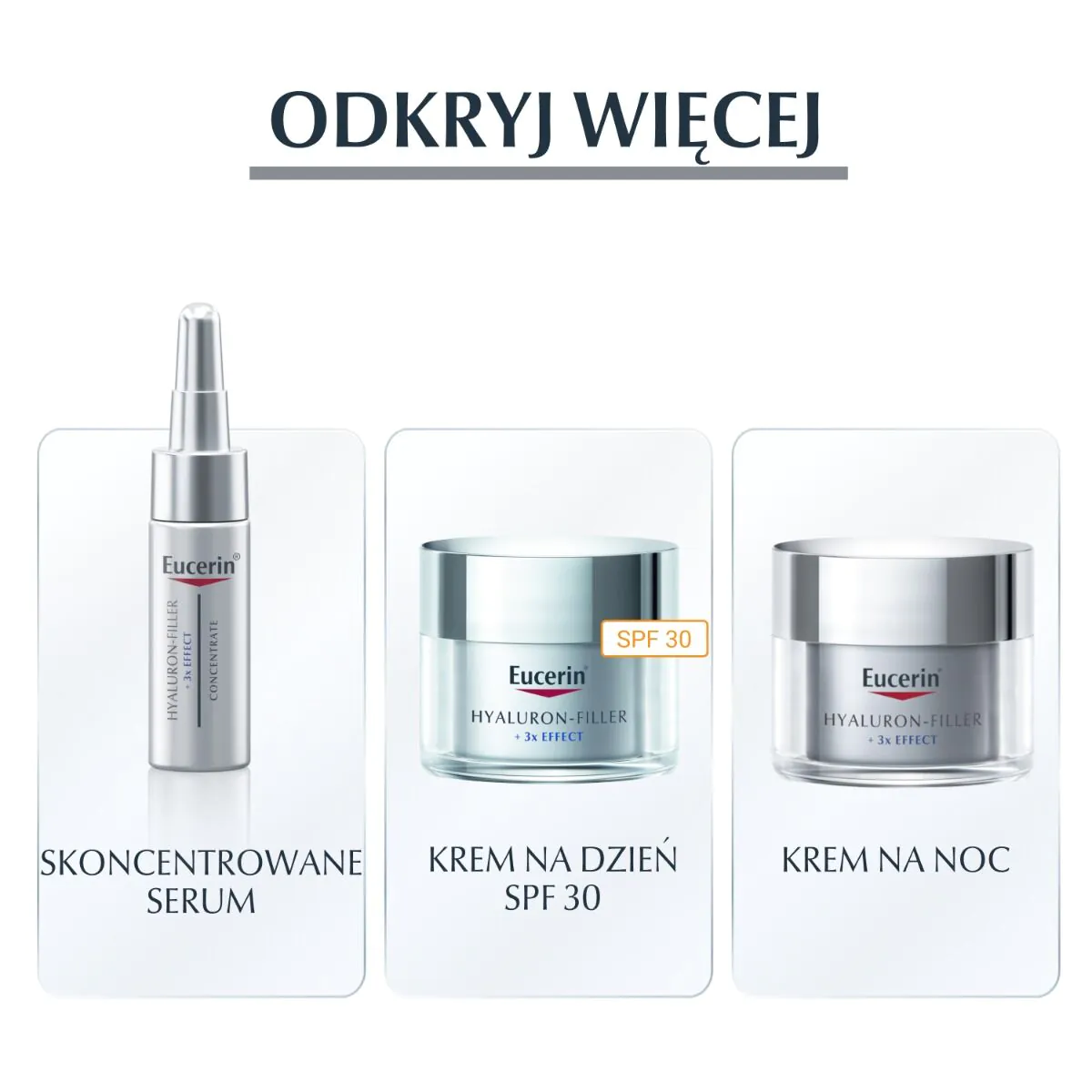 Eucerin Hyaluron Filler Krem pod oczy SPF 15