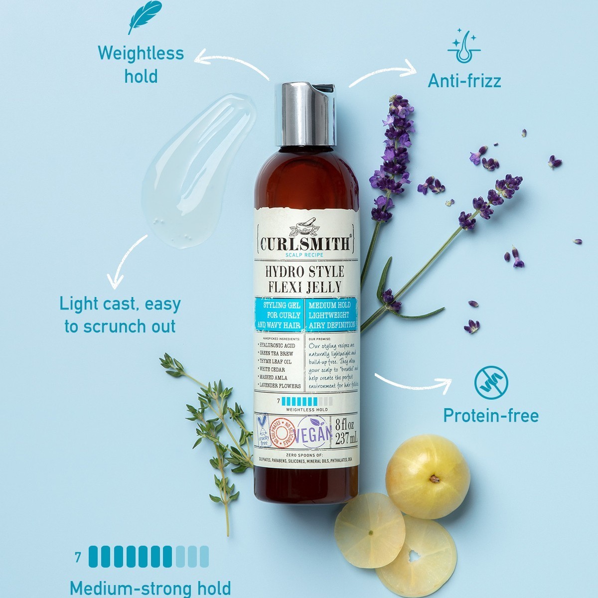 Curlsmith gel za kosu Hydro Style Flexi Jelly - 237 ml