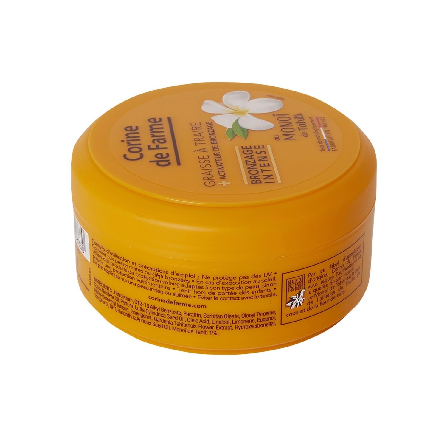 CORINE DE FARME GRAISSE A TRAIRE AVEC ACCELERATEUR DE BRONZAGE Pot