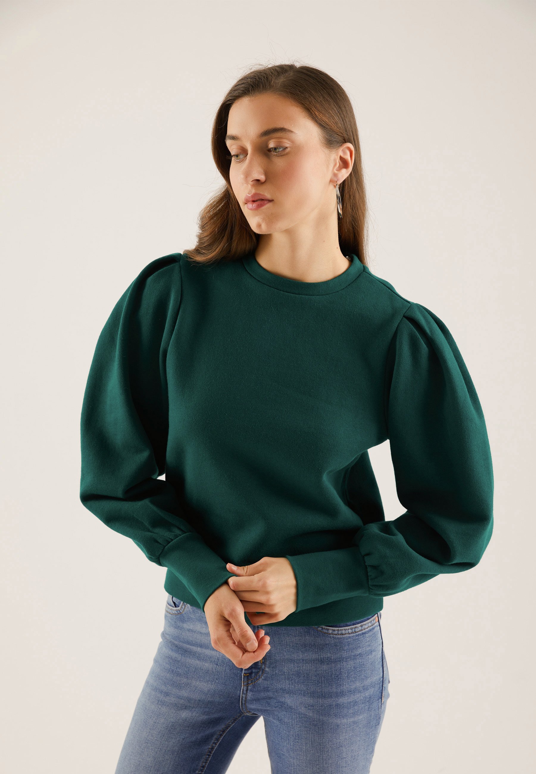 Sweat-shirt Anna Field - vert sapin