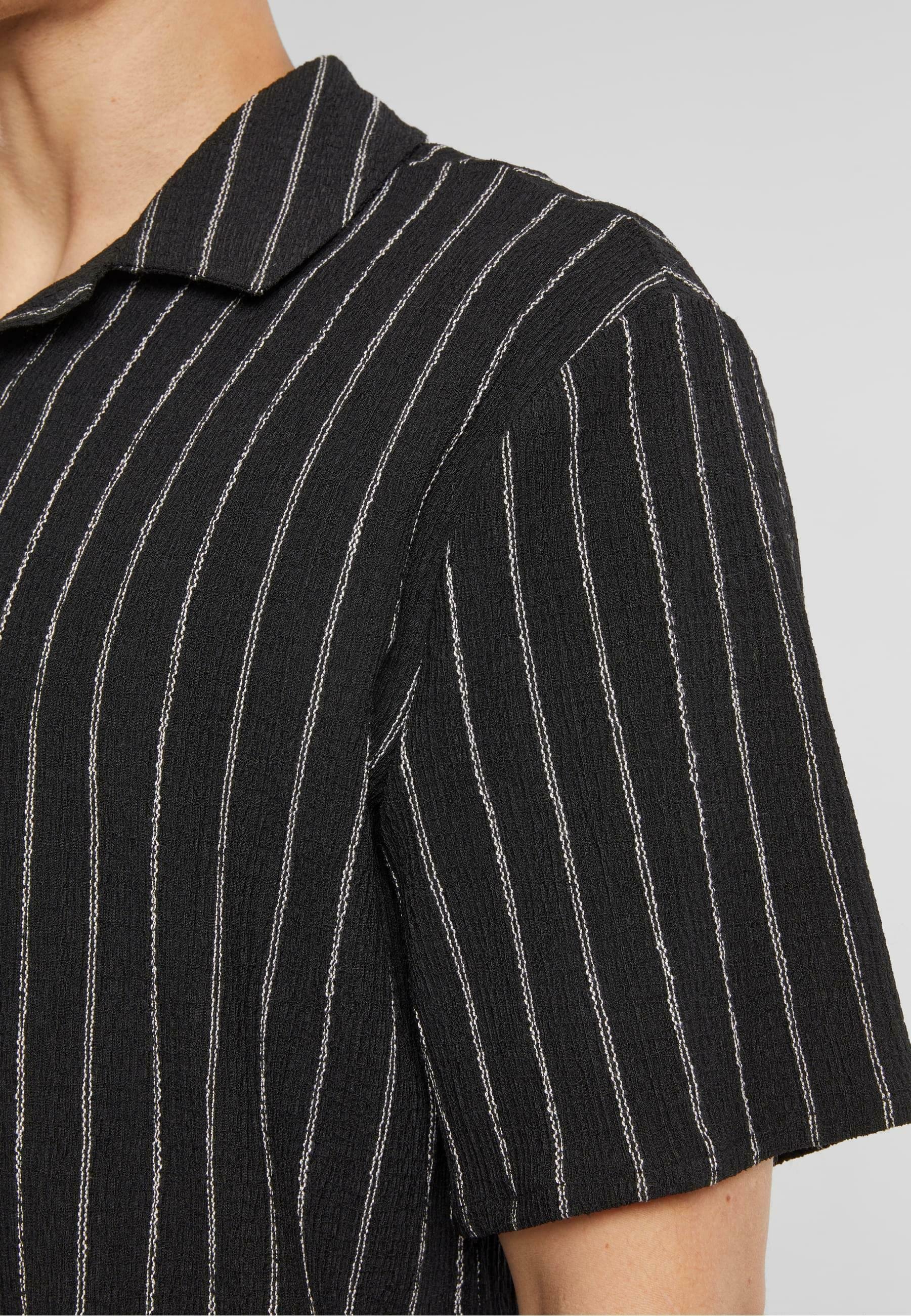 Urban Classics shirt - zwart offwhite