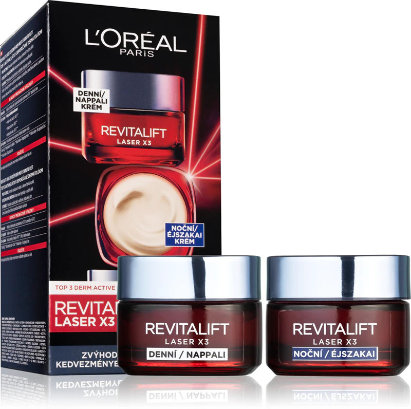 L'Oréal Paris Revitalift Laserová sada proti starnutiu
