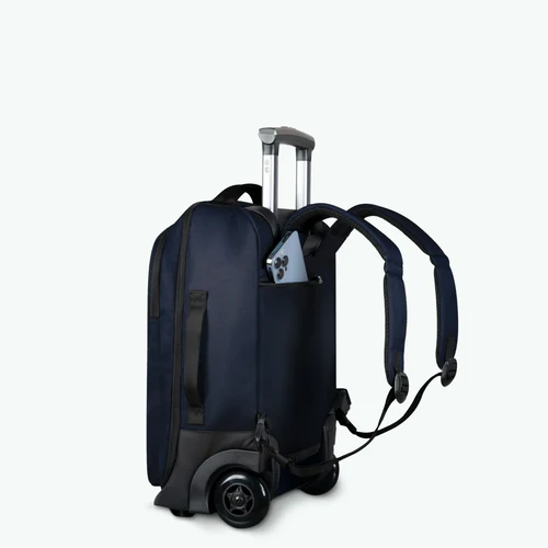 Cabaia Reykjavik 2-Rollen-Weichschalenkoffer, XS, marineblau