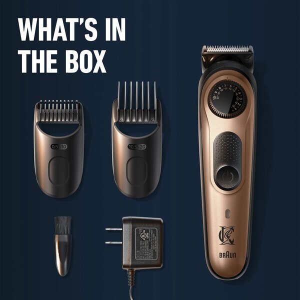 King C. Gillette Pro bārdas trimmeris<br>Iekļauti 2 uzgaļi