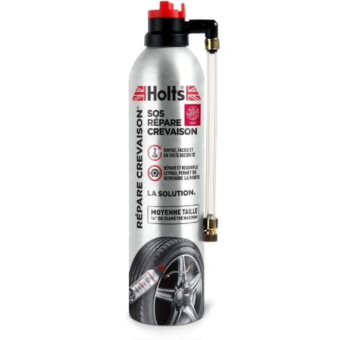 Kit di riparazione rapida forature Holts per pneumatici da 155/195 mm per utilitarie/berline di medie dimensioni (codice 72051030001).