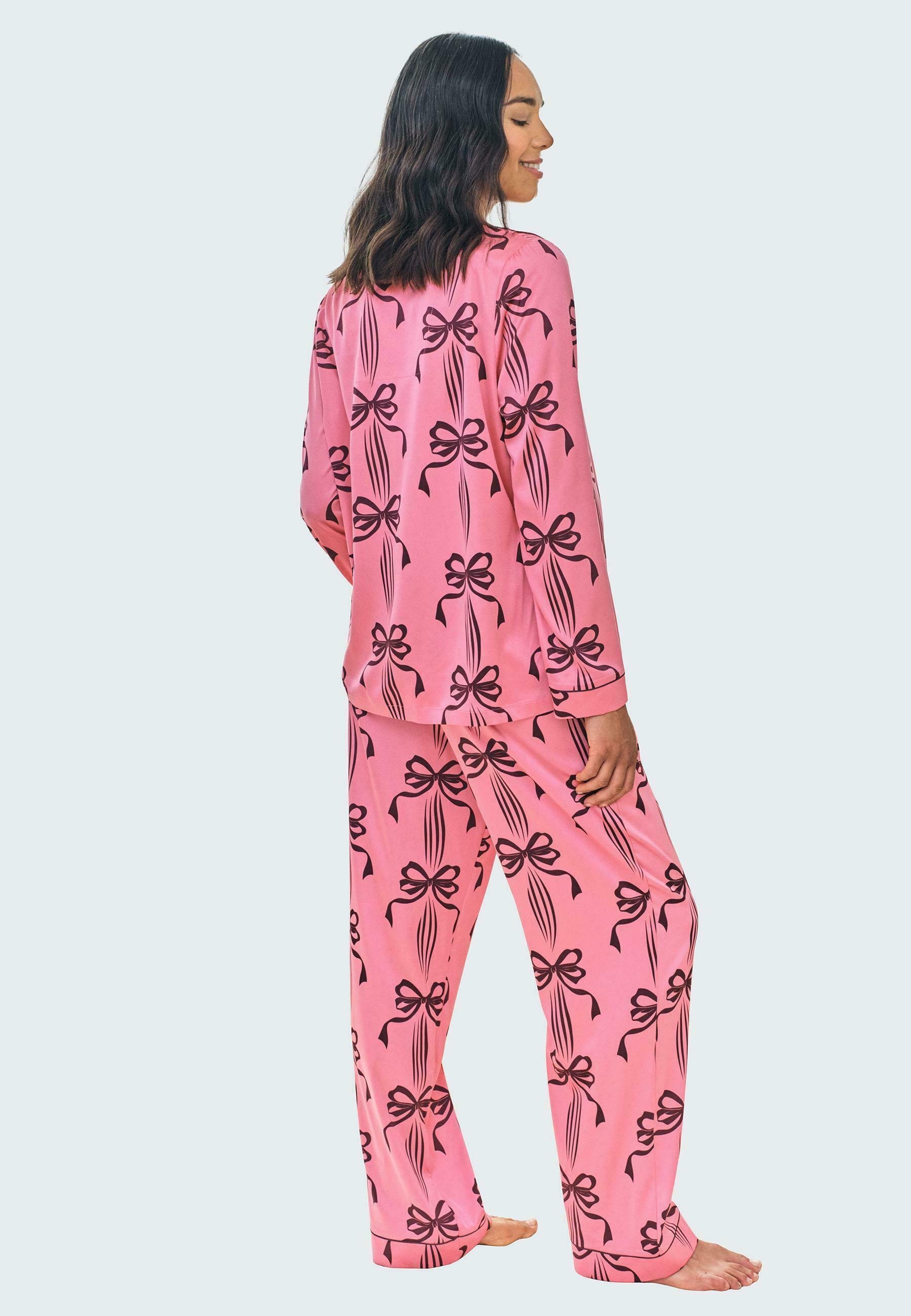 Chelsea Peers PRINT SET - Pyžamový set - růžová