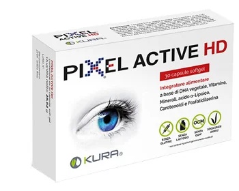 KURA Pixel Active HD 30 comprimidos a base de hierbas