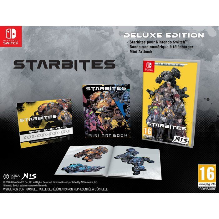 Starbites - Deluxe Edition - Jeu Nintendo Switch
