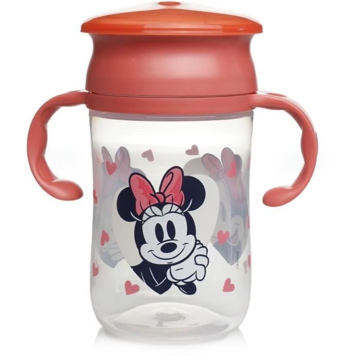 Bicchiere per l'addestramento - THERMOBABY - 360 gradi - Con disco anti-perdita - Minnie