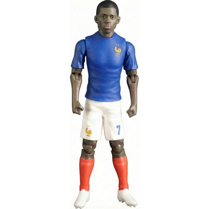 Figura articulada - Seleção Francesa - MEGABLEU - Dembélé número 7 - 20 cm