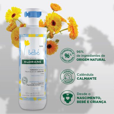 Klorane Baby -kosteusvoide 500 ml 500 ml