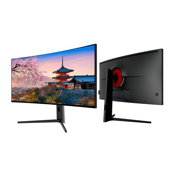 Monitor curvo para PC - JAPANNEXT - 39,7