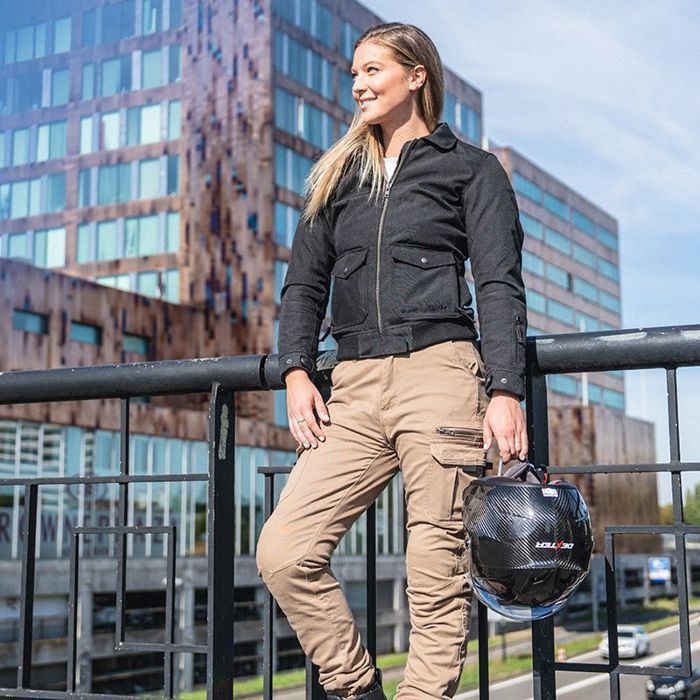 Pantaloni da moto da donna certificati | NAZAIRE LADY MOTOBLOUZ