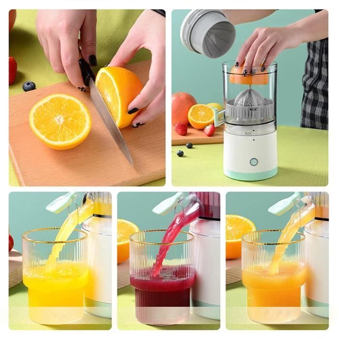 Electric Citrus Juicer - 123 - Portable - Rechargeable - Compact - Easy to Clean