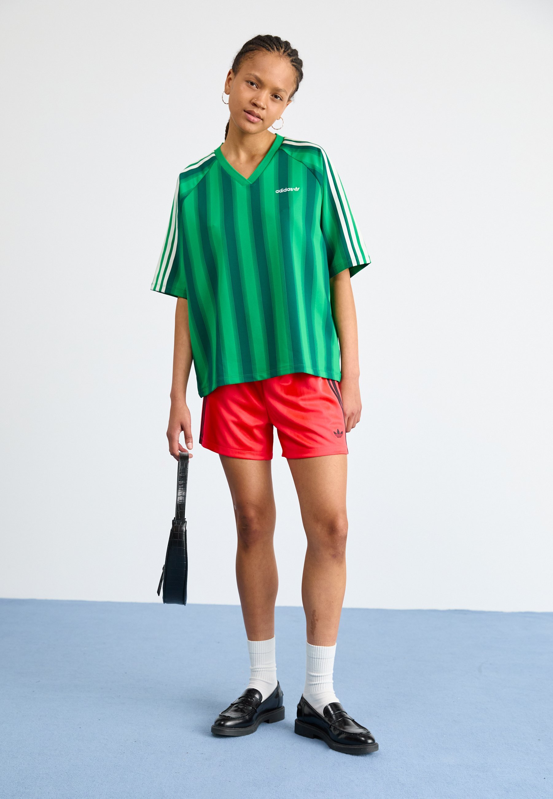 Bas de survêtement adidas Originals - rouge vif/noir