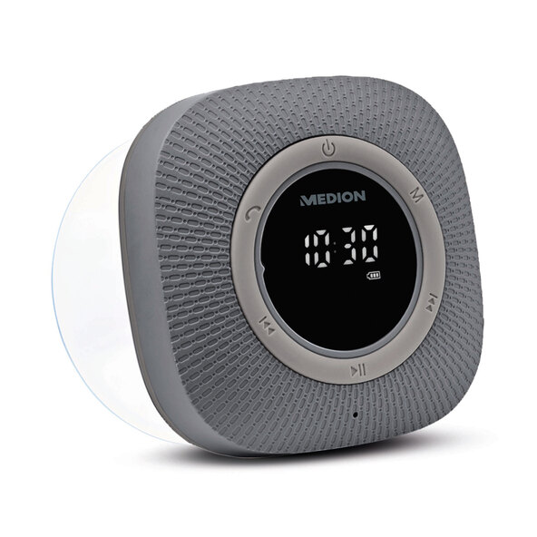 Shower radio (MD43881), grey