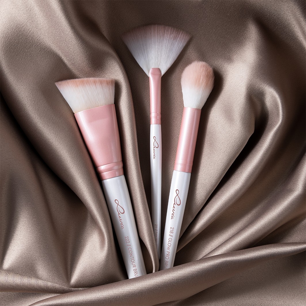 Luvia Prime Vegan Candy set četkica za highlighter i konturisanje - 1 komad