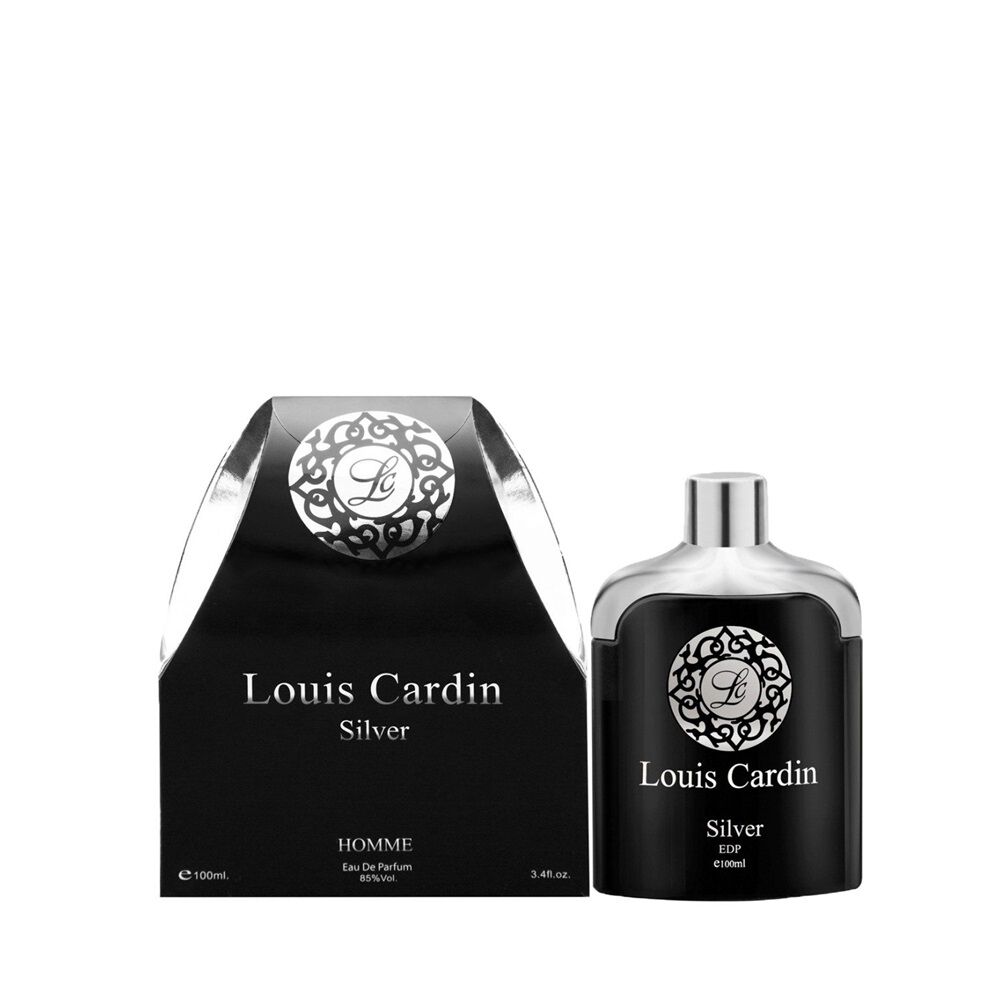 Louis Cardin sidabriniai vyriški marškinėliai