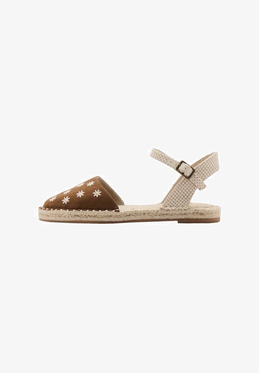 Mango Kids BLOSTRDE - Ballerina's met enkelbandje - bruin