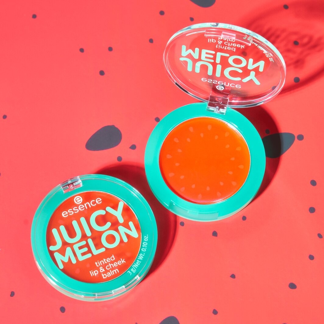 Essence JUICY BERRY tinted lip & cheek balm