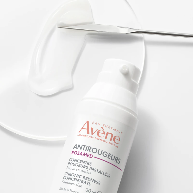 Avène Antirougeurs Rosamed Creme concentrado para vermelhidão crônica contra vermelhidão e capilares dilatados para pele sensível.