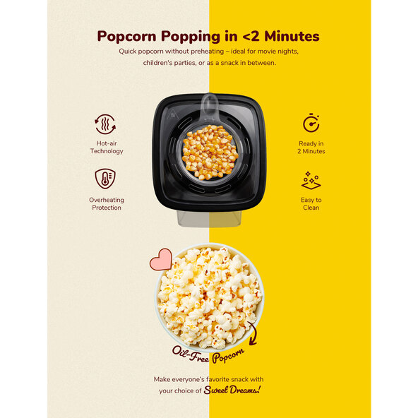 Popcornmaschine, pink