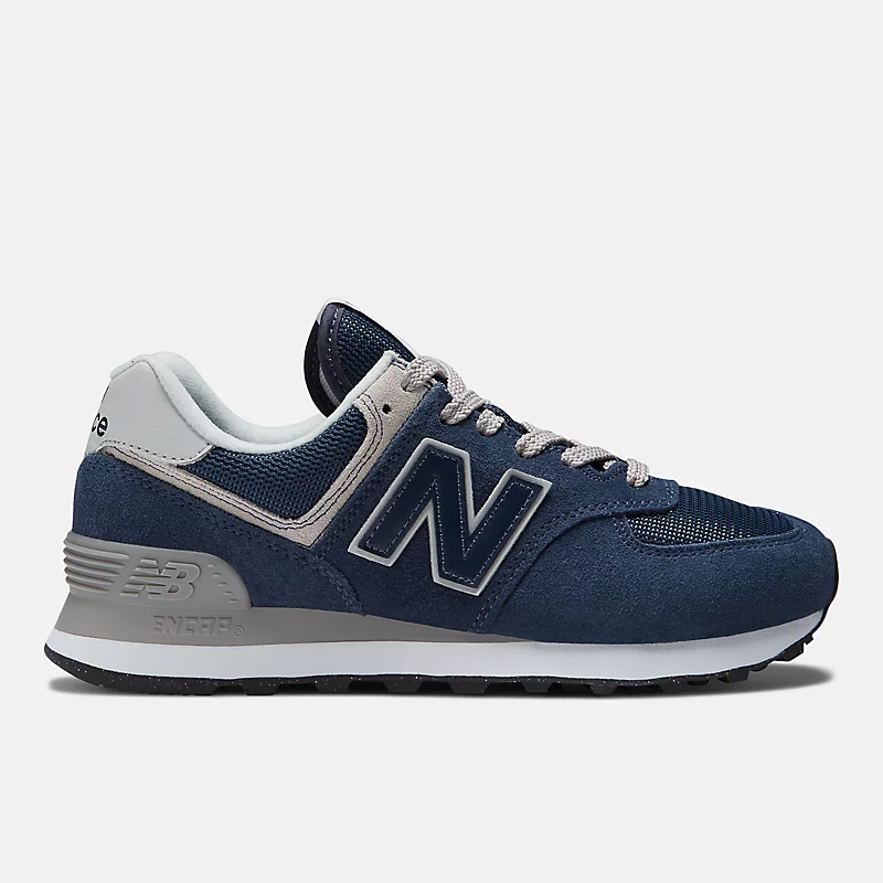 Damskie buty Core 574 – granatowe z białym