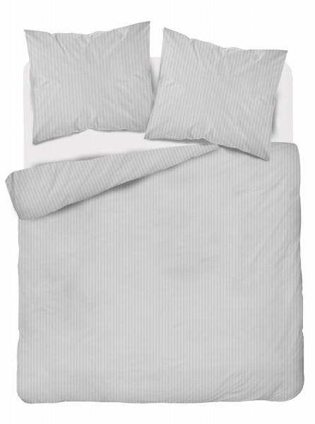 Komplet pościeli z adamaszku Pure Collection 160x200 srebrny