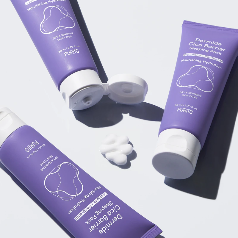Creme Noturno Hidratante Purito Dermide Cica Barrier com Ceramidas