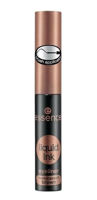 Essence Liquid Ink Eyeliner wodoodporny, 02 Brown