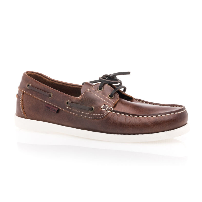 Miesten ruskeat loaferit/veneilykengät