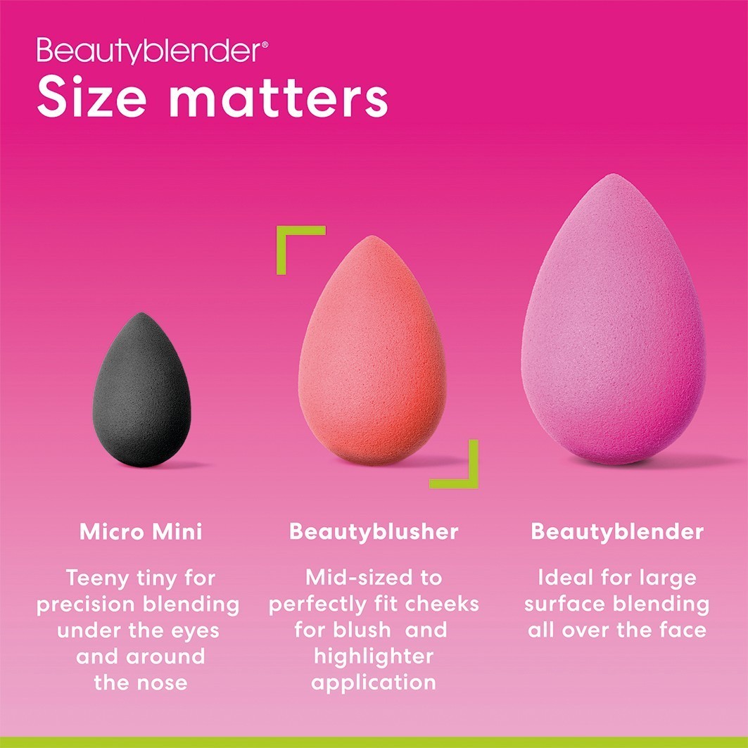 Beautyblender spužva za šminku Beauty Blusher Cheeky srednje veličine - 1 komad