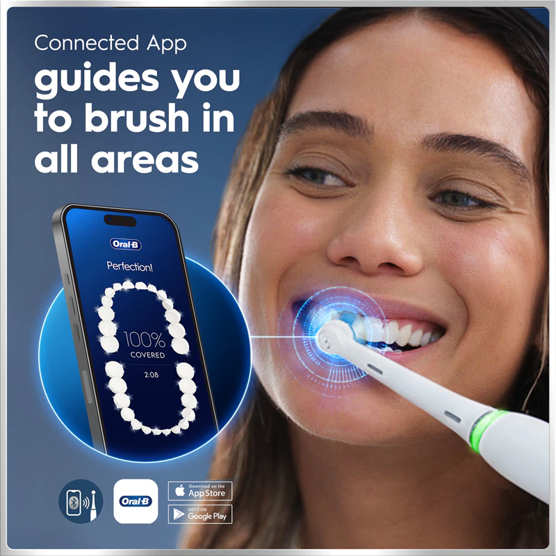 Oral-B iO6 Connected Coach Elektrische Zahnbürste mit Etui