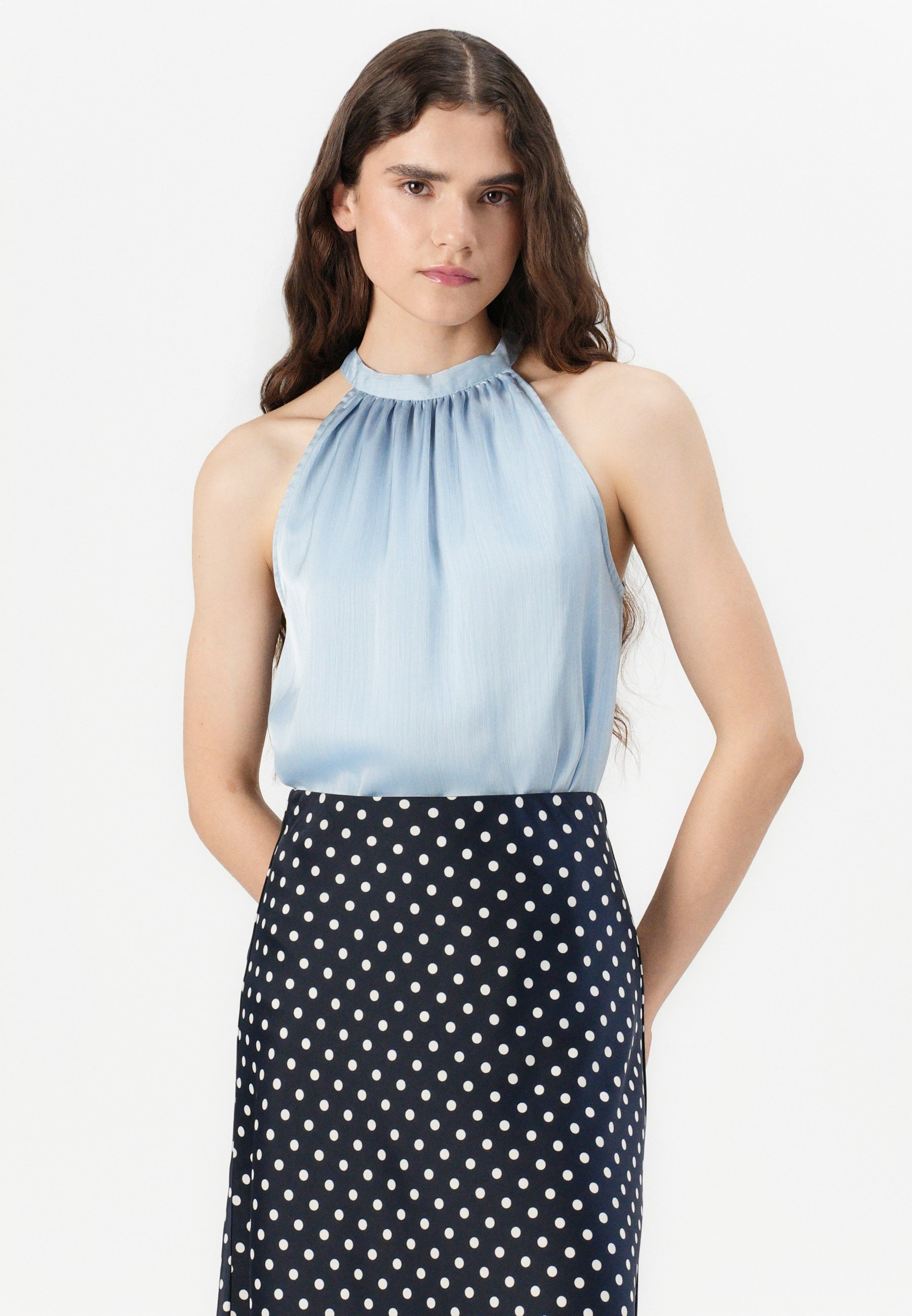 YAS YASPELLA - A-line skjørt - navy blazer
